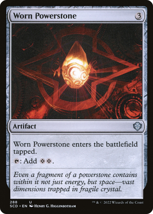 Worn Powerstone (SCD-288) - uncommon