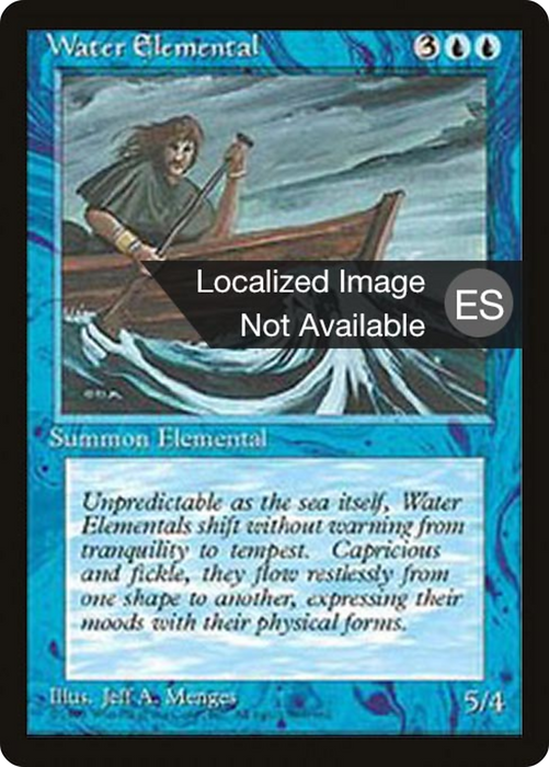 Water Elemental (4BB-115) - uncommon