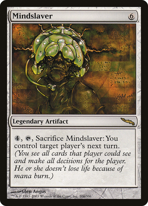 Mindslaver (MRD-206) - rare - Foil