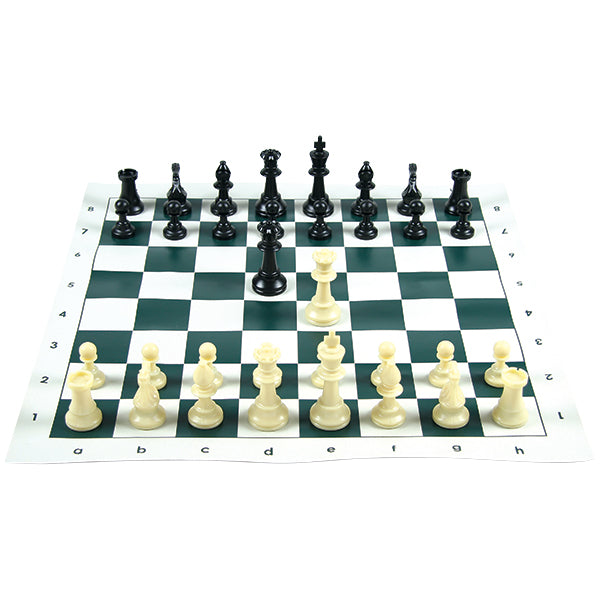 Jeu d'Échec: Format Tournoi avec Pièces Lestées dans un sac en toile (multilingue)
