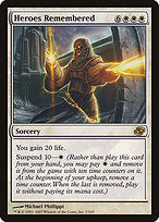 Heroes Remembered (PLC-007) - rare