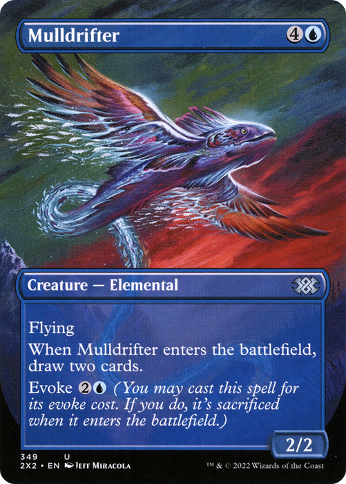 Mulldrifter (2X2-349) - uncommon (Borderless)