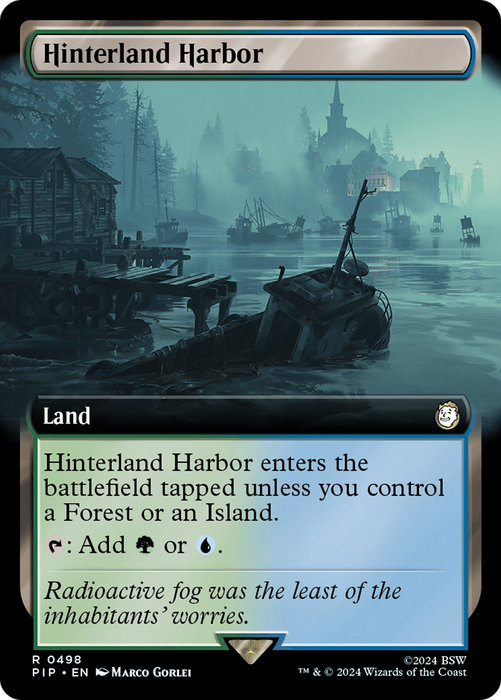 Hinterland Harbor (PIP-498) - rare: (Extended Art)