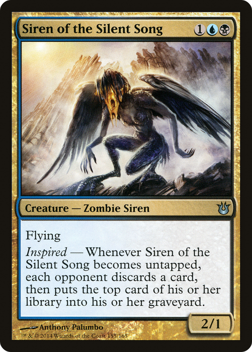 Siren of the Silent Song (BNG-155) - uncommon - Foil