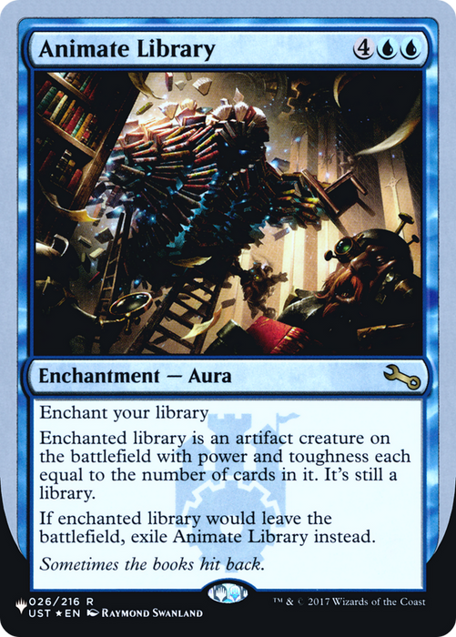 Animate Library (LIST-011) - rare - Foil