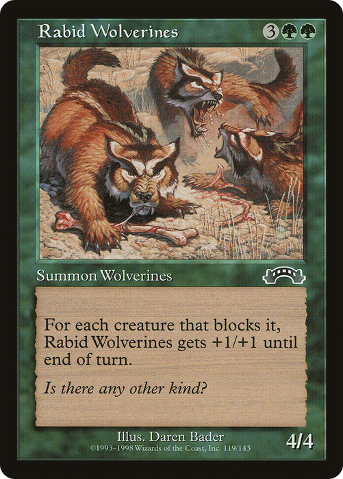Rabid Wolverines (EXO-119) - common