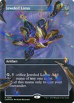 Jeweled Lotus (CMM-1066) - mythic (Borderless) - Foil