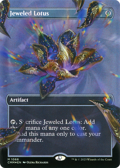 Jeweled Lotus (CMM-1066) - mythic (Borderless) - Foil