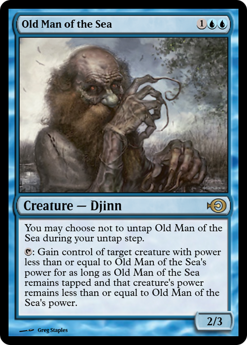Old Man of the Sea (PRM-43644) - rare - Foil