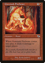 Goretusk Firebeast (JUD-091) - common