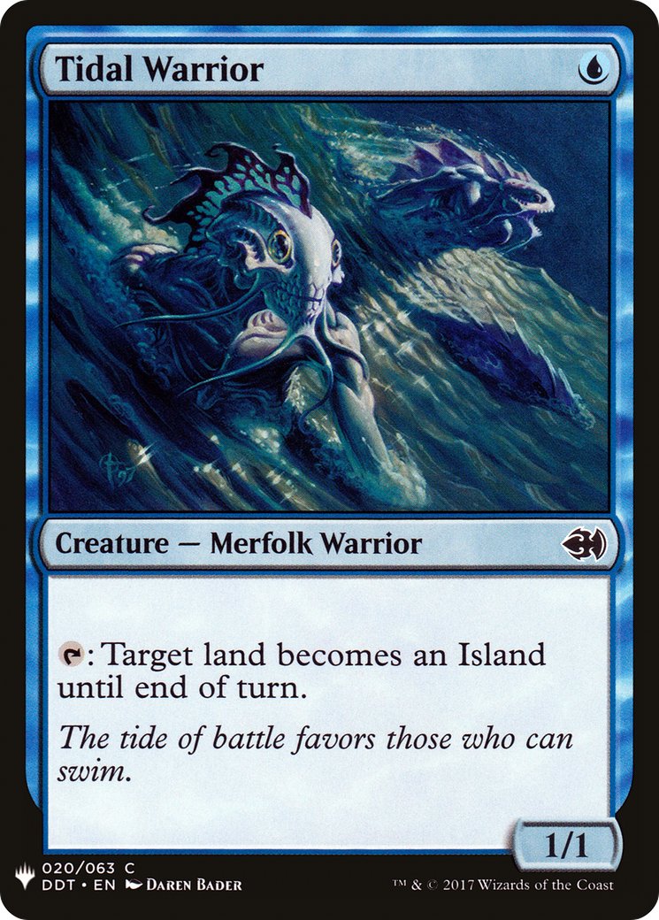 Tidal Warrior (LIST-DDT-20) - common