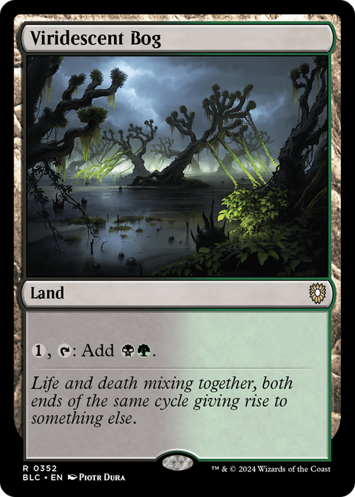 Viridescent Bog (BLC-352) - rare