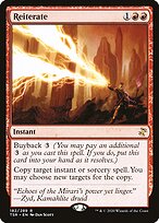 Reiterate (TSR-182) - rare - Foil