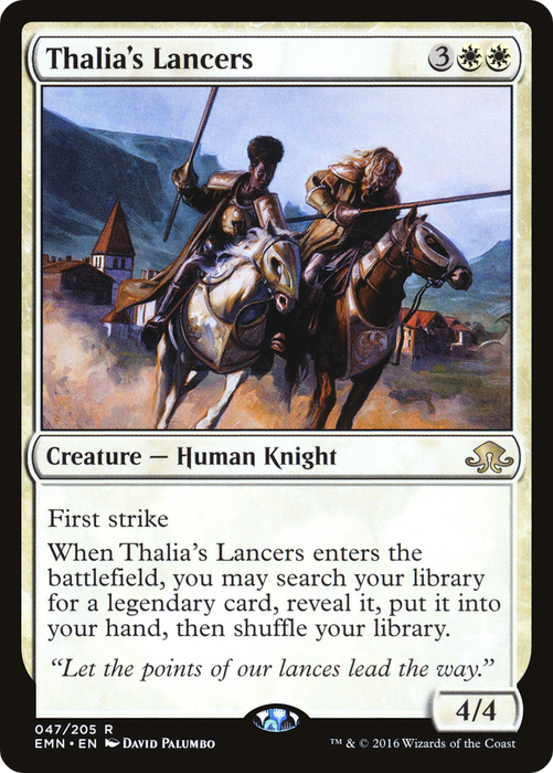 Thalia's Lancers (EMN-047) - rare - Foil