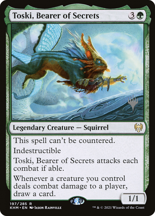 Toski, Bearer of Secrets (PPKHM-197P) - rare