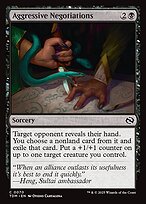 Aggressive Negotiations (TDM-070) - common - Foil