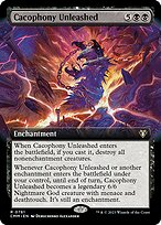 Cacophony Unleashed (CMM-761) - rare: (Extended Art) - Foil