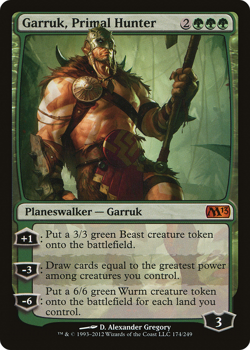 Garruk, Primal Hunter (M13-174) - mythic