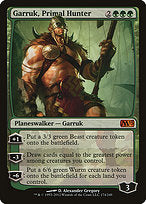 Garruk, Primal Hunter (M13-174) - mythic - Foil