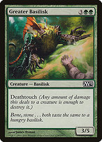 Greater Basilisk (M12-179) - common - Foil