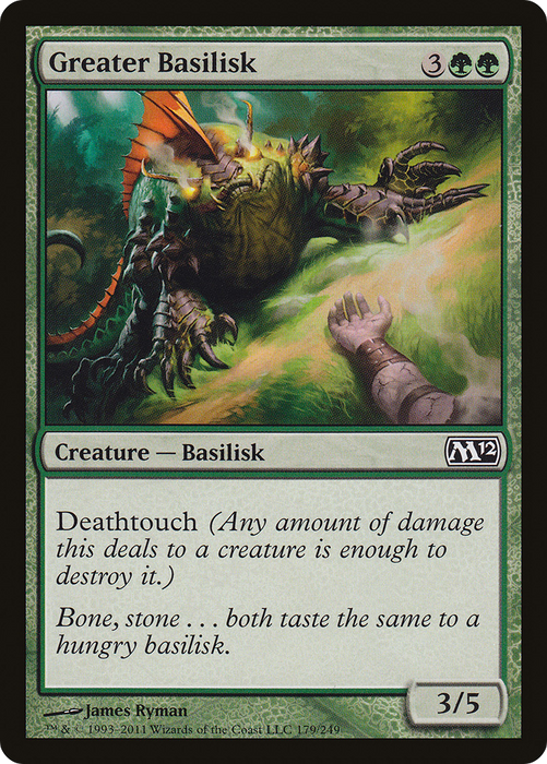Greater Basilisk (M12-179) - common