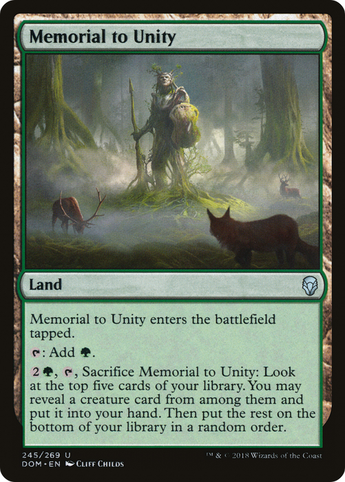 Memorial to Unity (DOM-245) - uncommon