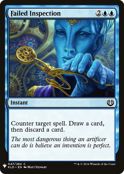 Failed Inspection (LIST-KLD-47) - common