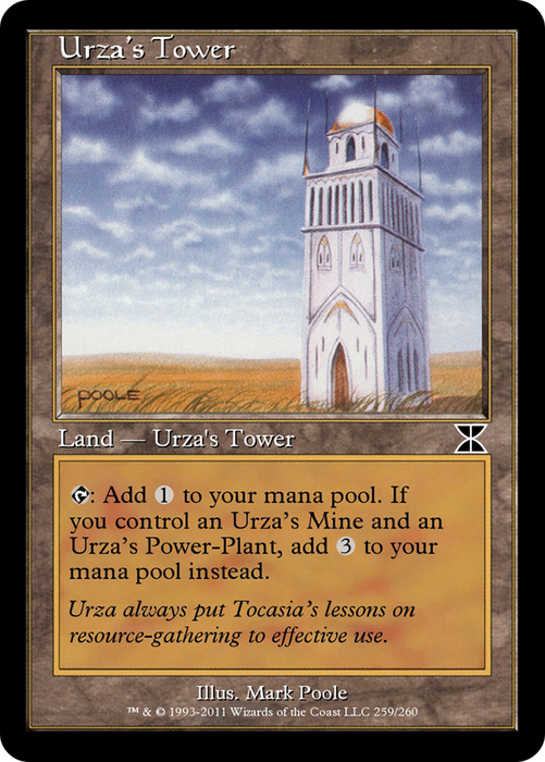 Urza's Tower (ME4-259B) - common - Foil