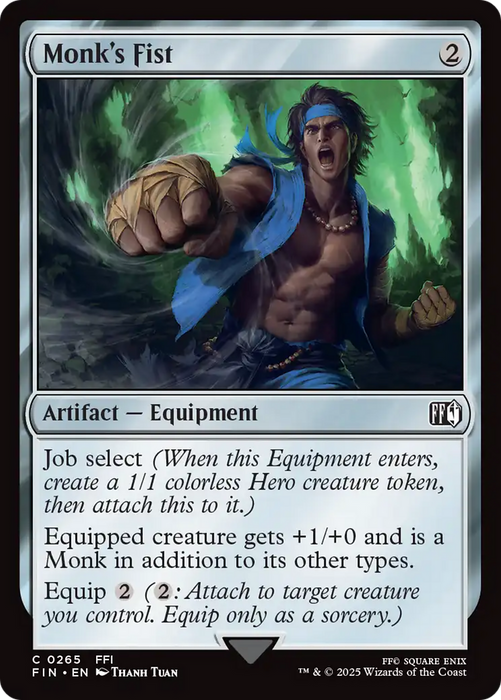 Monk's Fist (FIN-265) - common - Foil