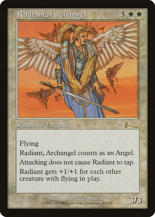 Radiant, Archangel (ULG-020) - rare - Foil