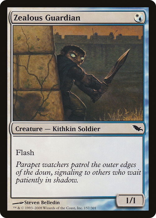 Zealous Guardian (SHM-157) - common - Foil