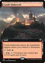 Castle Embereth (ELD-387) - rare: (Extended Art)