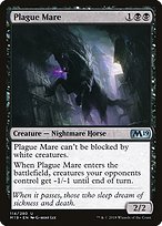 Plague Mare (M19-114) - uncommon - Foil