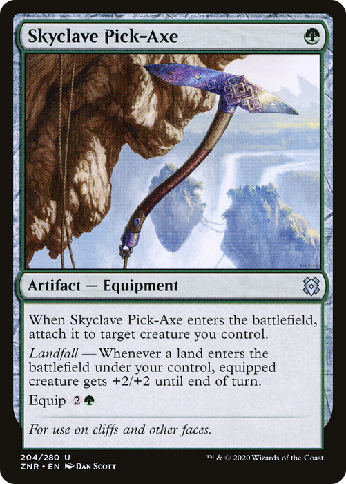Skyclave Pick-Axe (ZNR-204) - uncommon - Foil