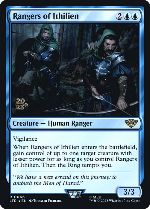 Rangers of Ithilien (PRE-66S) - rare - Foil
