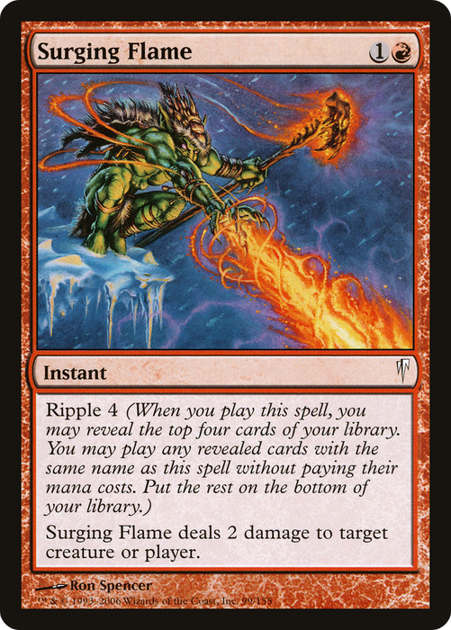 Surging Flame (CSP-099) - common - Foil