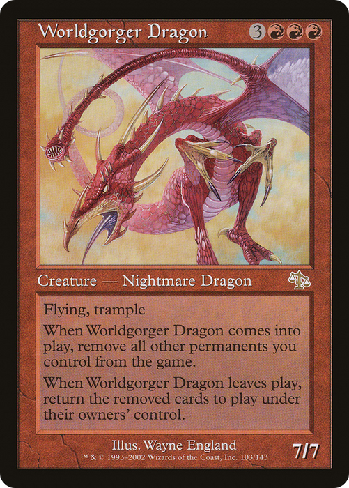 Worldgorger Dragon (JUD-103) - rare