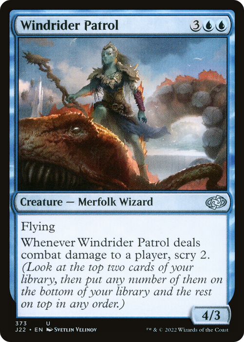 Windrider Patrol (J22-373) - uncommon