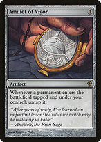Amulet of Vigor (WWK-121) - rare - Foil