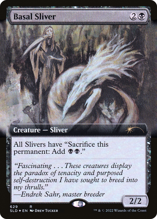 Basal Sliver (SLD-629) - rare: (Extended Art) - Foil