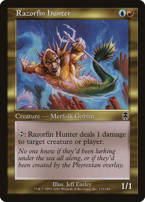 Razorfin Hunter (APC-119) - common