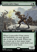 Loamcrafter Faun (WOC-055) - rare: (Extended Art)