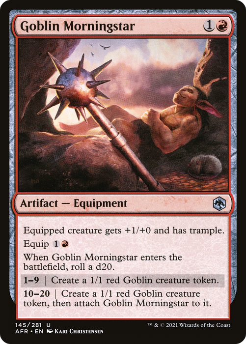 Goblin Morningstar (AFR-145) - uncommon - Foil