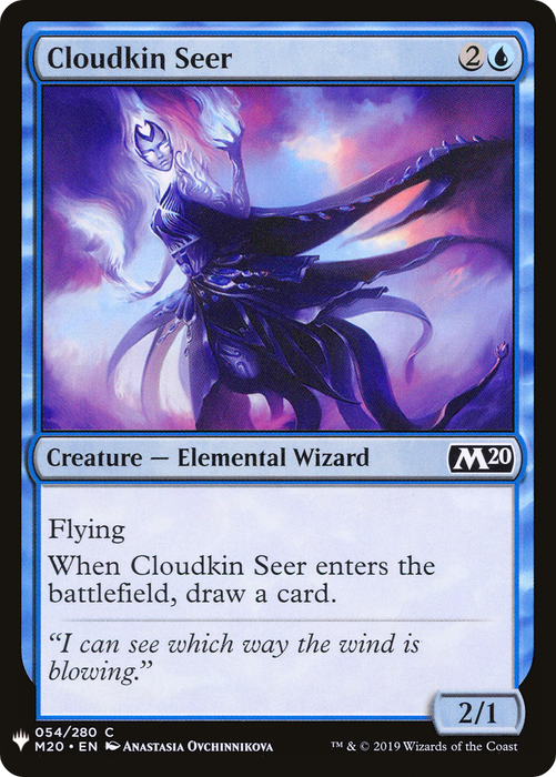 Cloudkin Seer (LIST-M20-54) - common