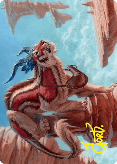 Felidar Savior // Felidar Savior (AFDN-003) - common (Borderless) - Foil