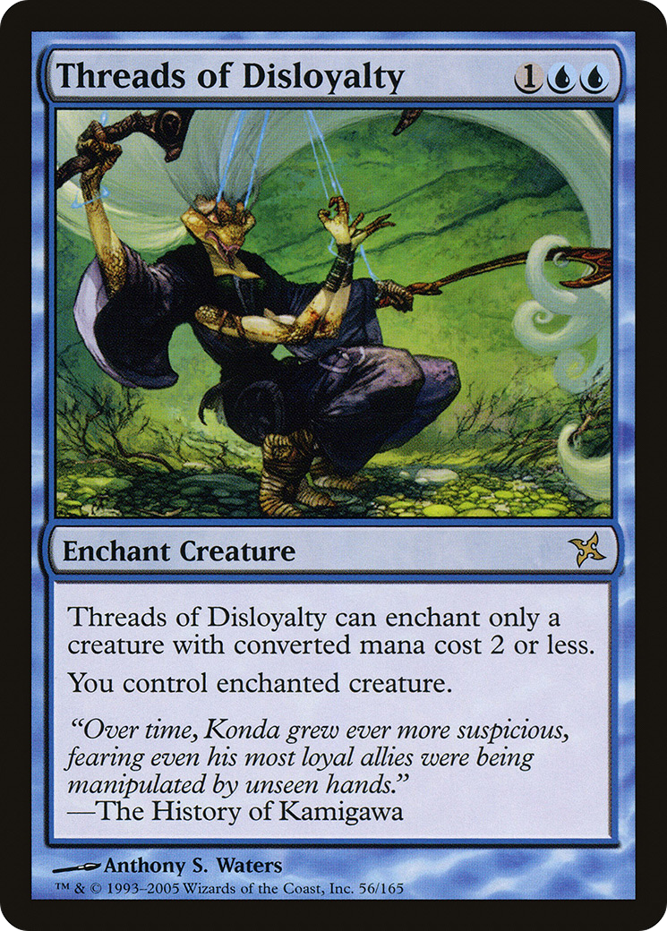 Threads of Disloyalty (BOK-056) - rare - Foil