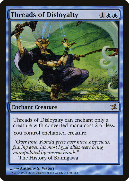Threads of Disloyalty (BOK-056) - rare - Foil