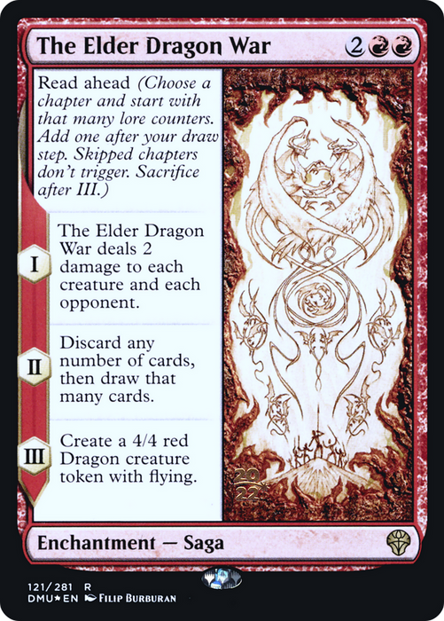 The Elder Dragon War (PRE-121S) - rare - Foil