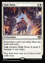 High Noon (OTJ-015) - rare - Foil