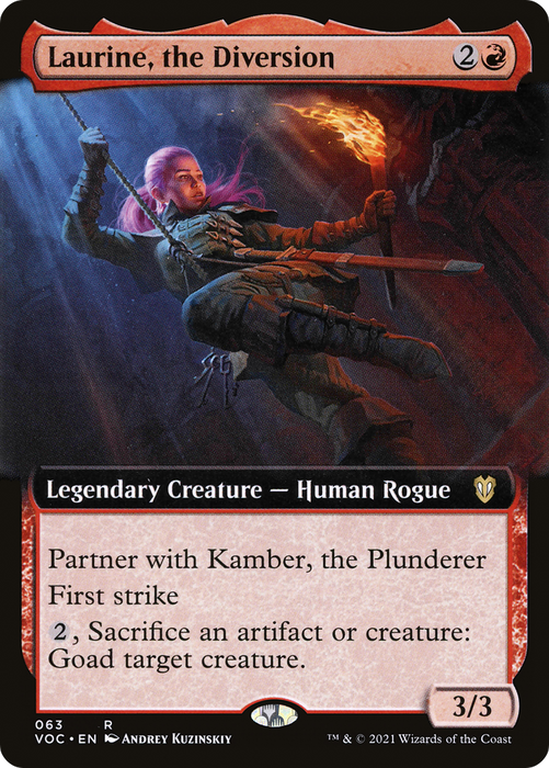 Laurine, the Diversion (VOC-063) - rare: (Extended Art)